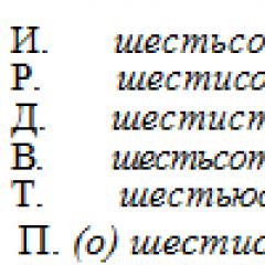 Կարդինալ թվերի քանակները